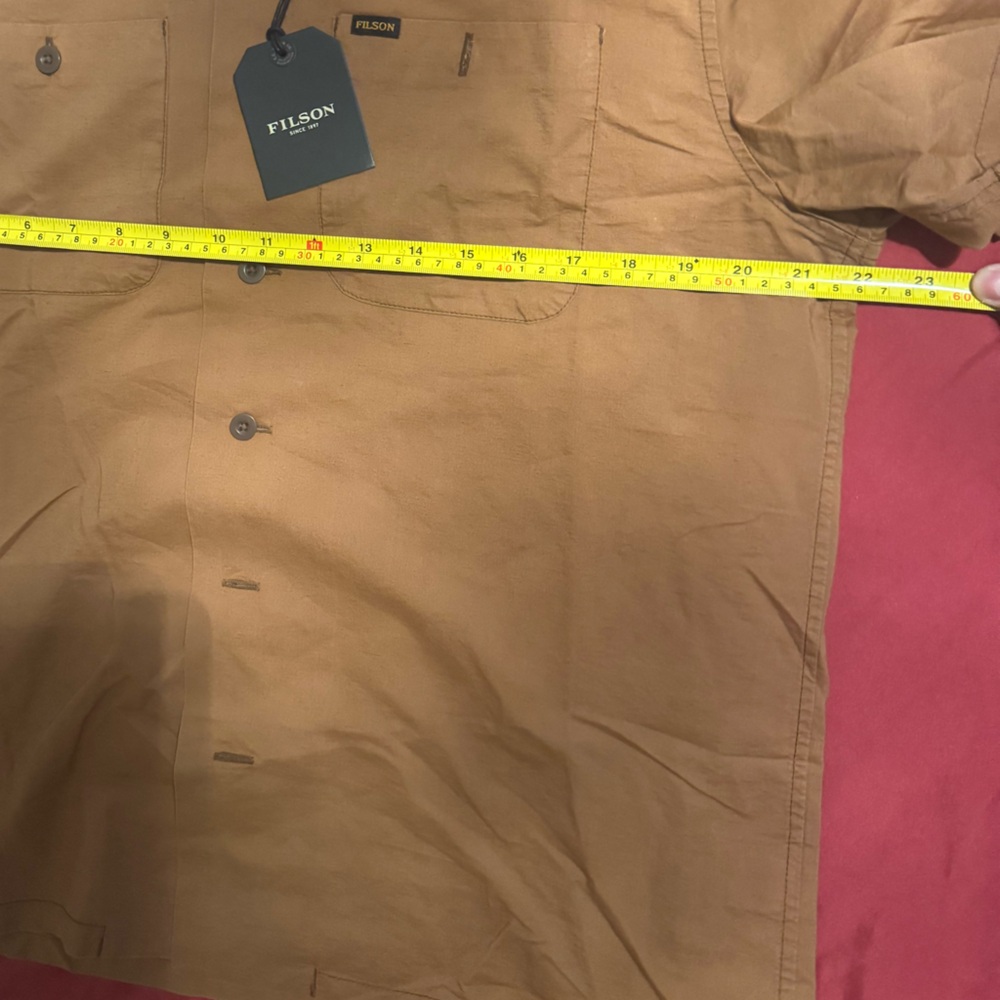 Filson Greenwood Camp Short Sleeve Shirt - Picture 4 of 5